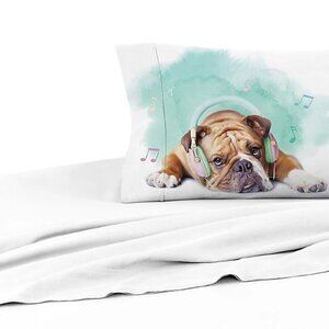 ❤️🐾 NWT Rachael Hale Pillowcase English Bulldog Pillow Case Pet Dog Puppy Bully